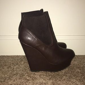 Wedge Booties